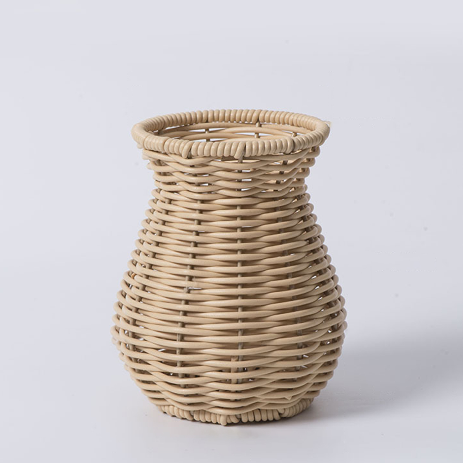 Rattan Plant Basket - กระถางดอกไม้สานมือลายหวาย ดีไซน์เก๋สำหรับต้นหญ้าแพมพัสและดอกไม้ประดิษฐ์