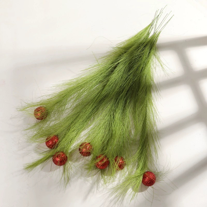 กิ่งไม้สีเขียวบิดเกลียวตกแต่งค - Pampas Grass Decor บทวิจารณ์และราคา