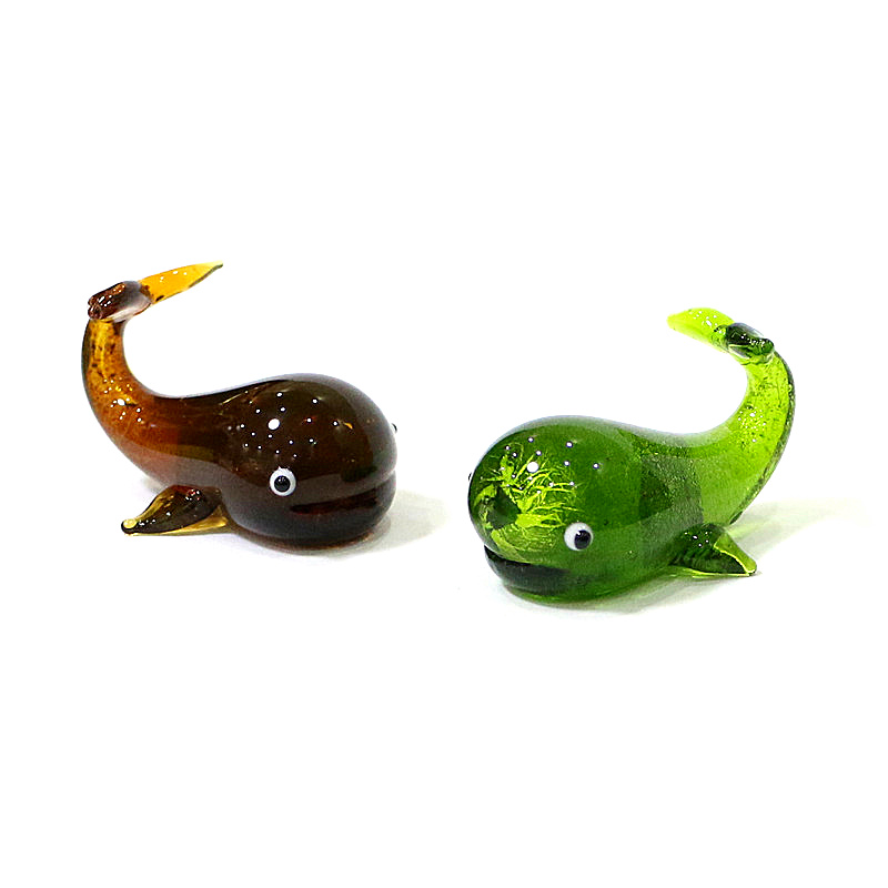 Murano แก้วปลาวาฬมินิรูปปั้นฟอ - Home Decor Y2K บทวิจารณ์และราคา