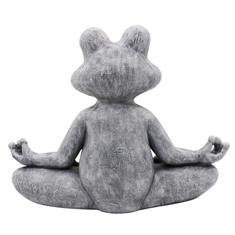 2023กบFigurineเรซิ่นZenโยคะกบJ - Home Decor Za บทวิจารณ์และราคา