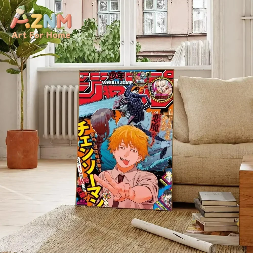 ภาพพิมพ์แคนวาสติดผนังลายอนิเมะ - Home Decor Magazine บทวิจารณ์และราคา