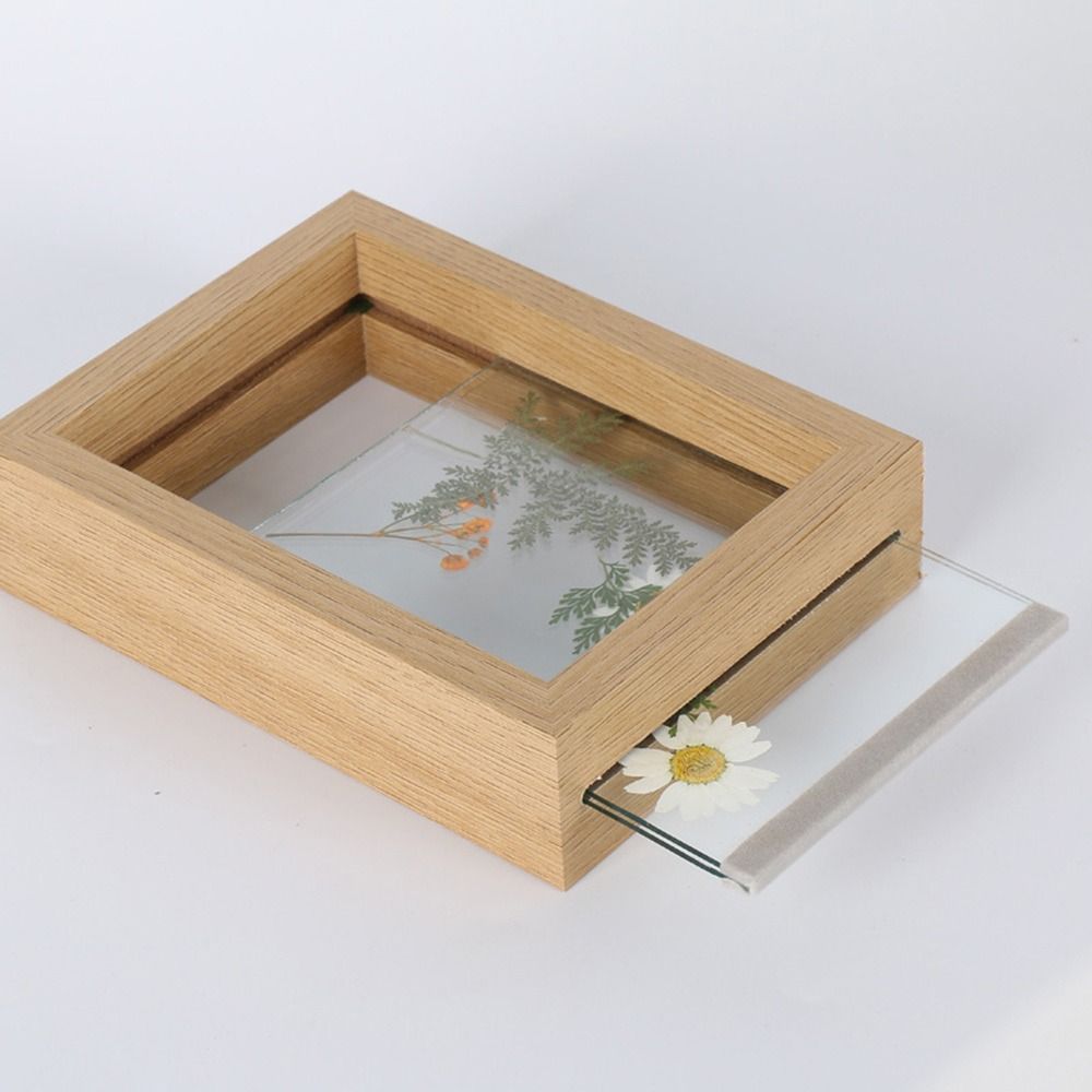 ไม้แก้ว Leaf ตัวอย่างกรอบโปร่ง - Bamboo Photo Frame บทวิจารณ์และราคา