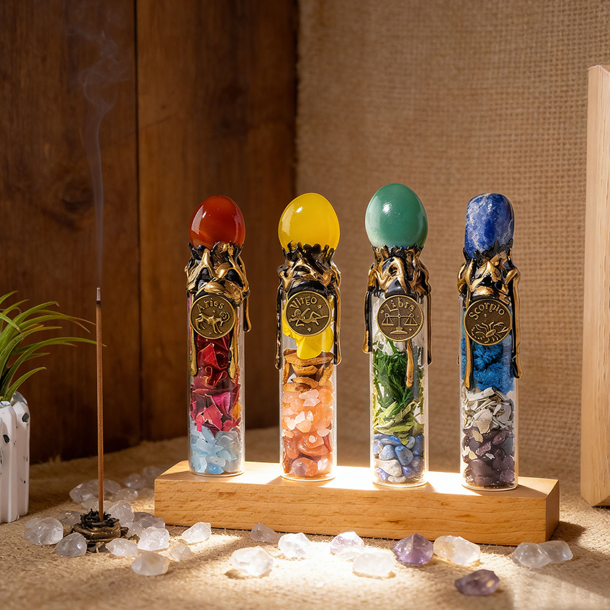 ขวดคริสตัลธรรมชาติ 1 ชิ้น สำหร - Home Decor Y2K บทวิจารณ์และราคา