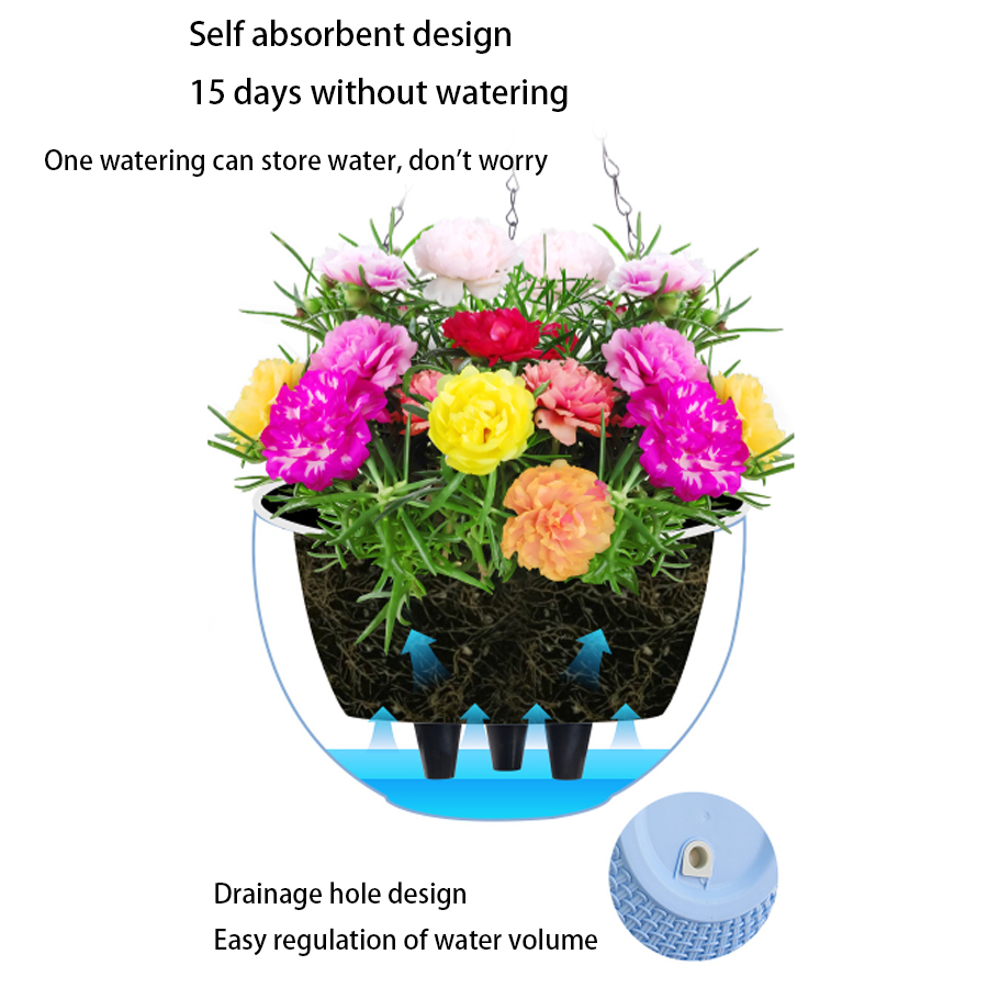 กระถางแขวนในร่มแบบเรียบง่าย ลา - Rattan Plant Basket บทวิจารณ์และราคา