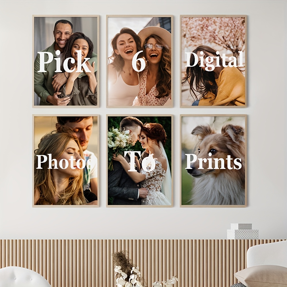 6 ชิ้น/ชุด ภาพพิมพ์บนผ้าใบแบบก - Home Decor Theme บทวิจารณ์และราคา