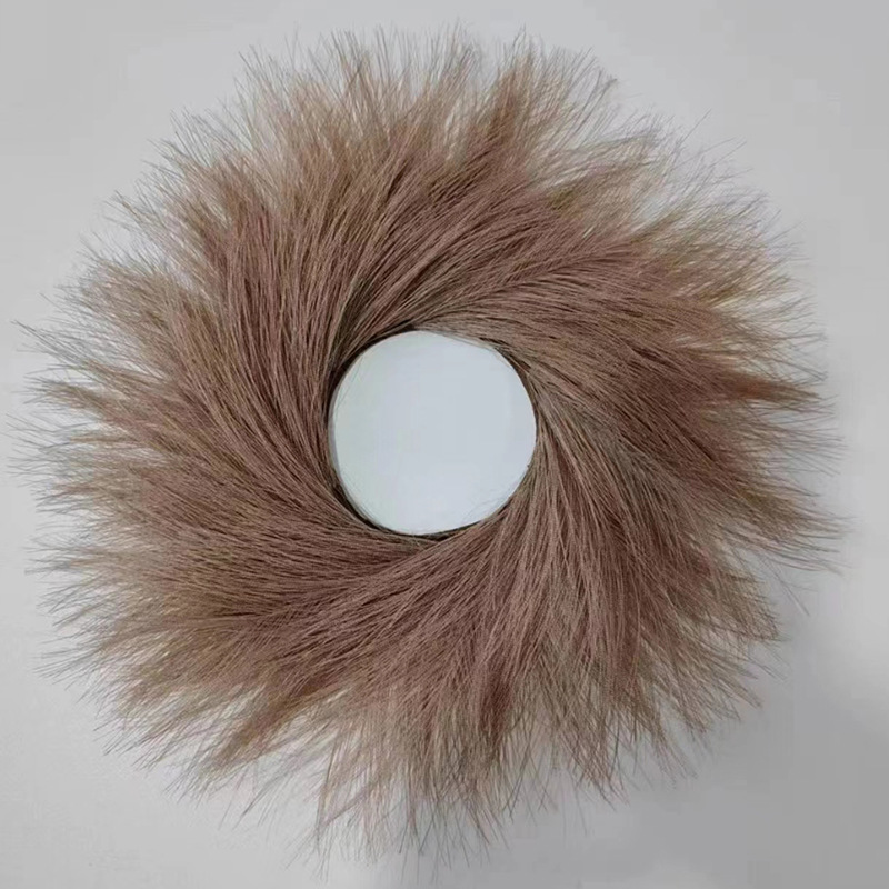 พวงหรีดเทียมสำหรับแขวนประตูพวง - Pampas Grass Decor บทวิจารณ์และราคา